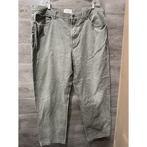 CC Filson Mens Gray Green Denim Pants Jeans Cotton Hunting Outdoors Men’s 44x34